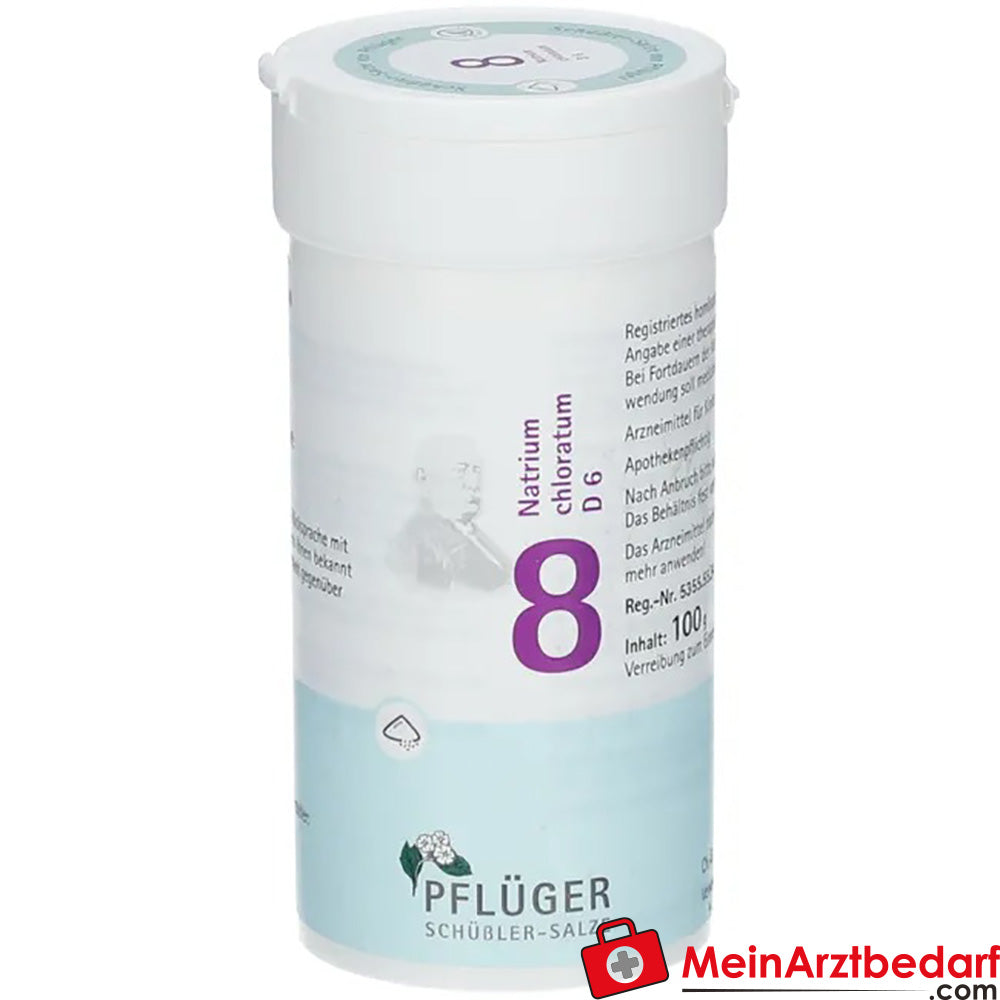 Biochemie Pflüger® Nr. 8 Natrium chloratum D6 Pulver.