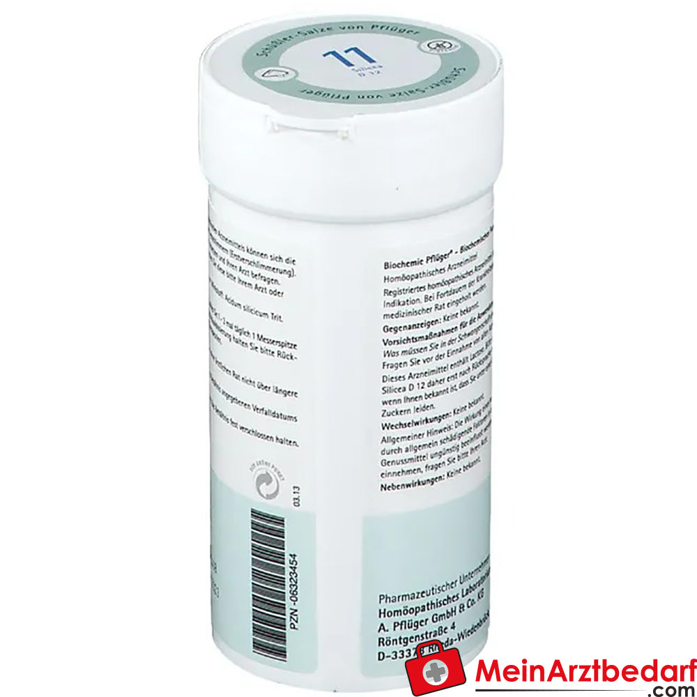Biochemie Pflüger® Nr. 11 Silicea D12 Pulver.