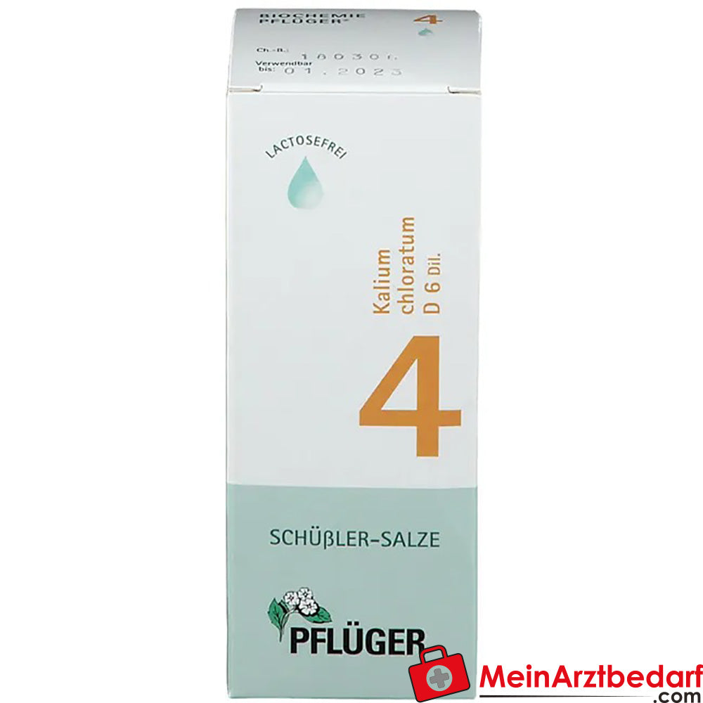 Biochemie Pflüger® Nr. 4 Kalium chloratum D6 Tropfen.