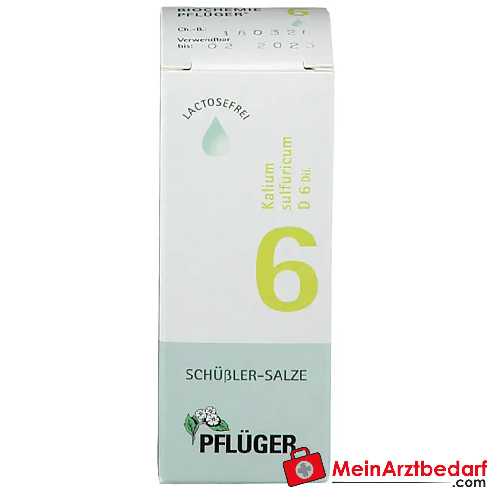 Biochemie Pflüger® Nr. 6 Kalium sulfuricum D6 Tropfen.