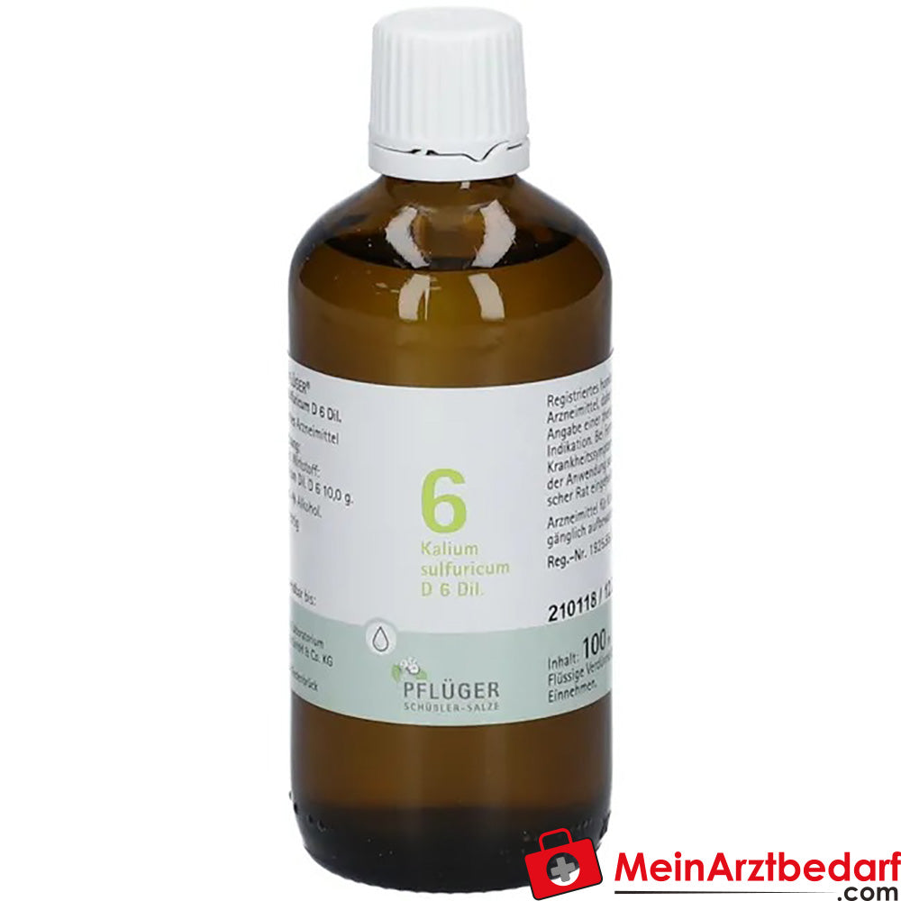 Biochemie Pflüger® Nr. 6 Kalium sulfuricum D6 Tropfen.