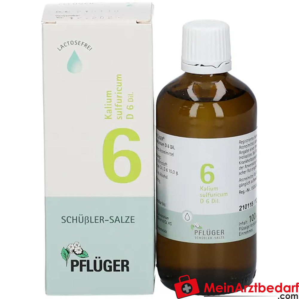 Biochemie Pflüger® Nr. 6 Kalium sulfuricum D6 Tropfen.