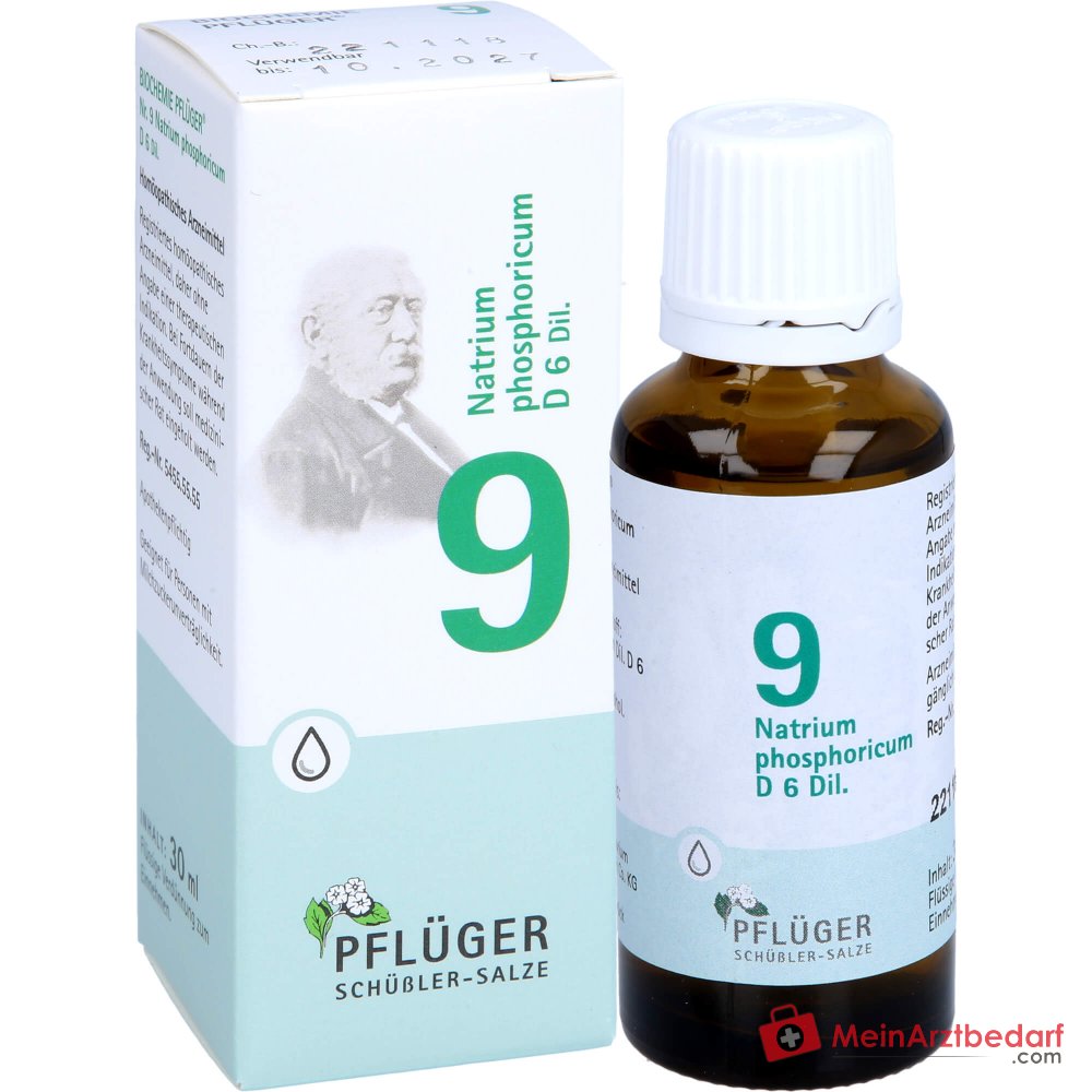 Biochimica Pflüger n. 9 Natrium phosphoricum D6 gocce 10 ml
