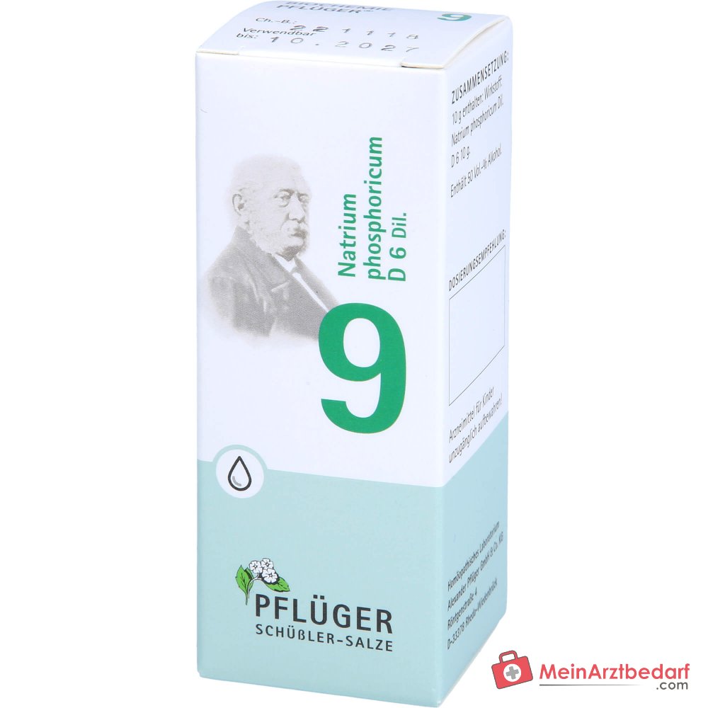 Biochimica Pflüger n. 9 Natrium phosphoricum D6 gocce 10 ml