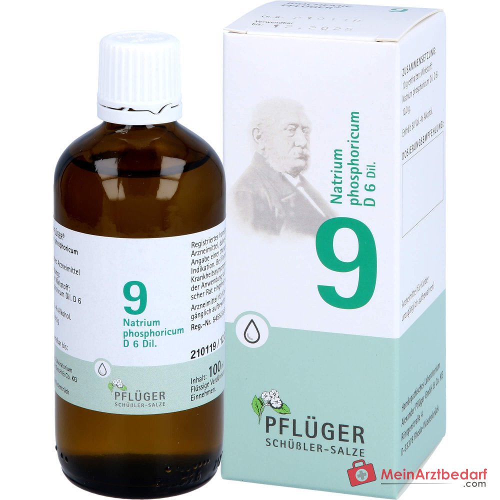 Biochimica Pflüger n. 9 Natrium phosphoricum D6 gocce 10 ml