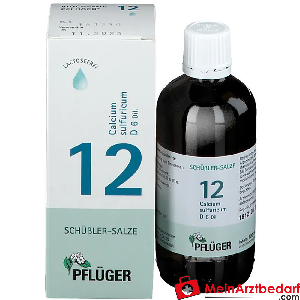 Biochemie Pflüger® Nr. 12 Calcium sulfuricum D6 Tropfen.
