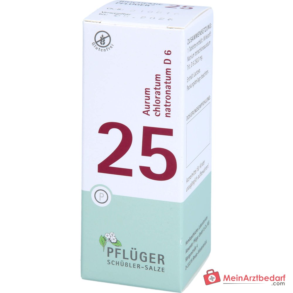 Biochemie Pflüger Aurum chloratum natronatum D6 Comprimés 250 mg, 100 pièces