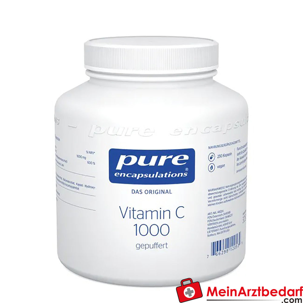Pure Encapsulations® Vitamin C 1000 Gepuffert.