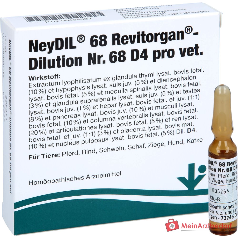 NeyDIL nr. 68 D4 pro vet 1 µg/ml oplossing voor injectie 5 x 2 ml