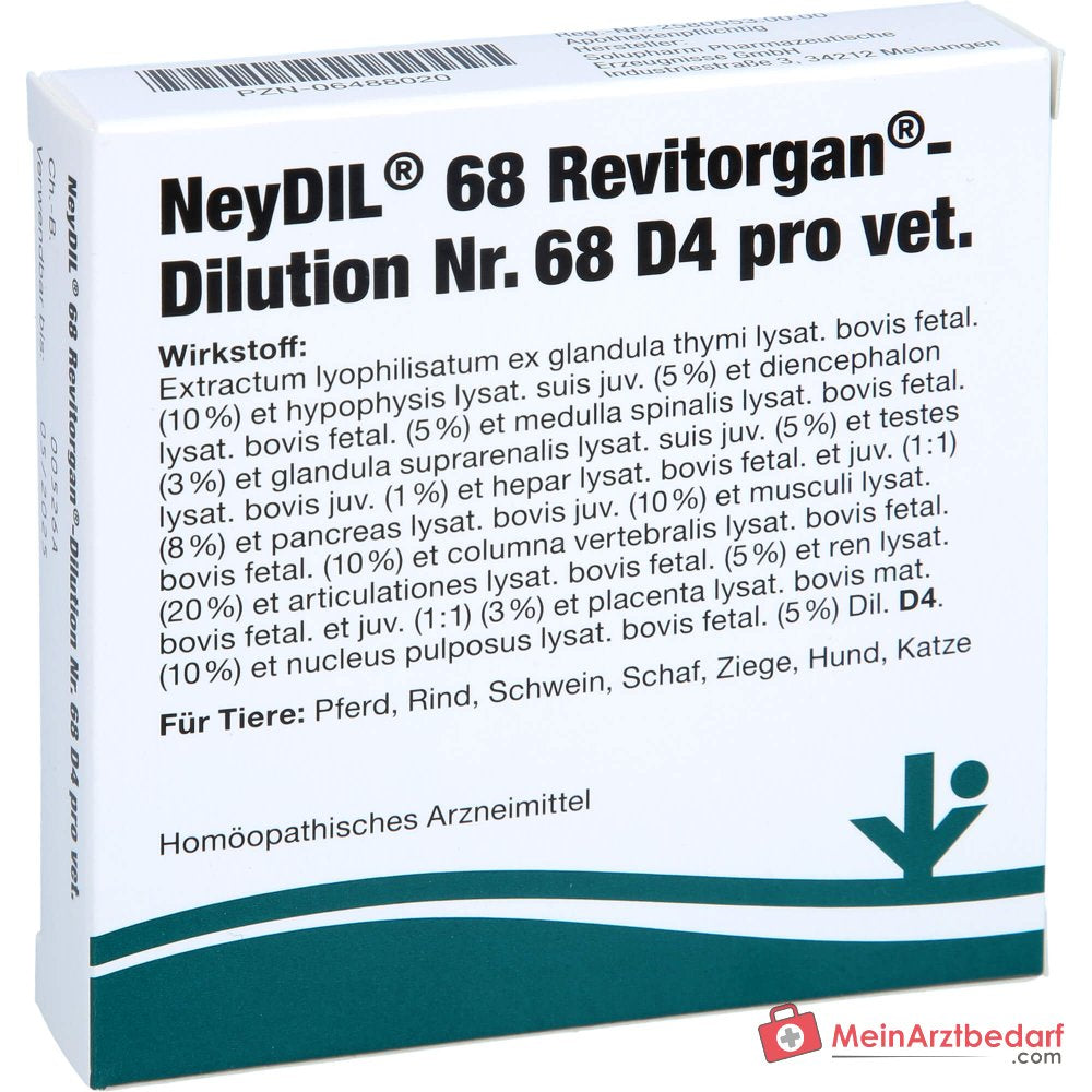 NeyDIL nr. 68 D4 pro vet 1 µg/ml oplossing voor injectie 5 x 2 ml