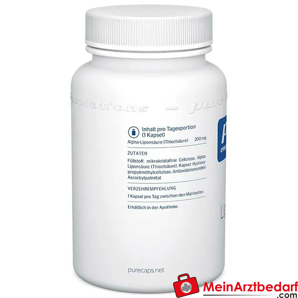 Pure Encapsulations® Alpha Liponsäure.