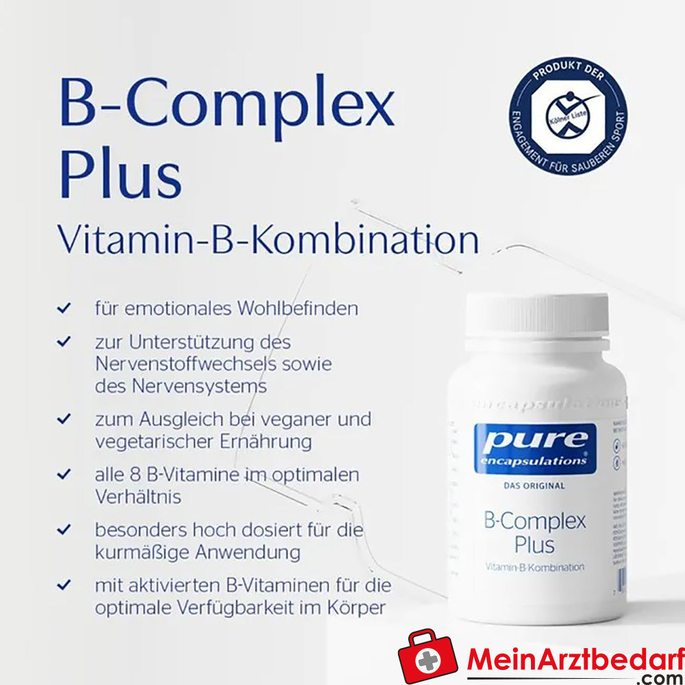 Pure Encapsulations® B-Complex Plus, 120 St..
