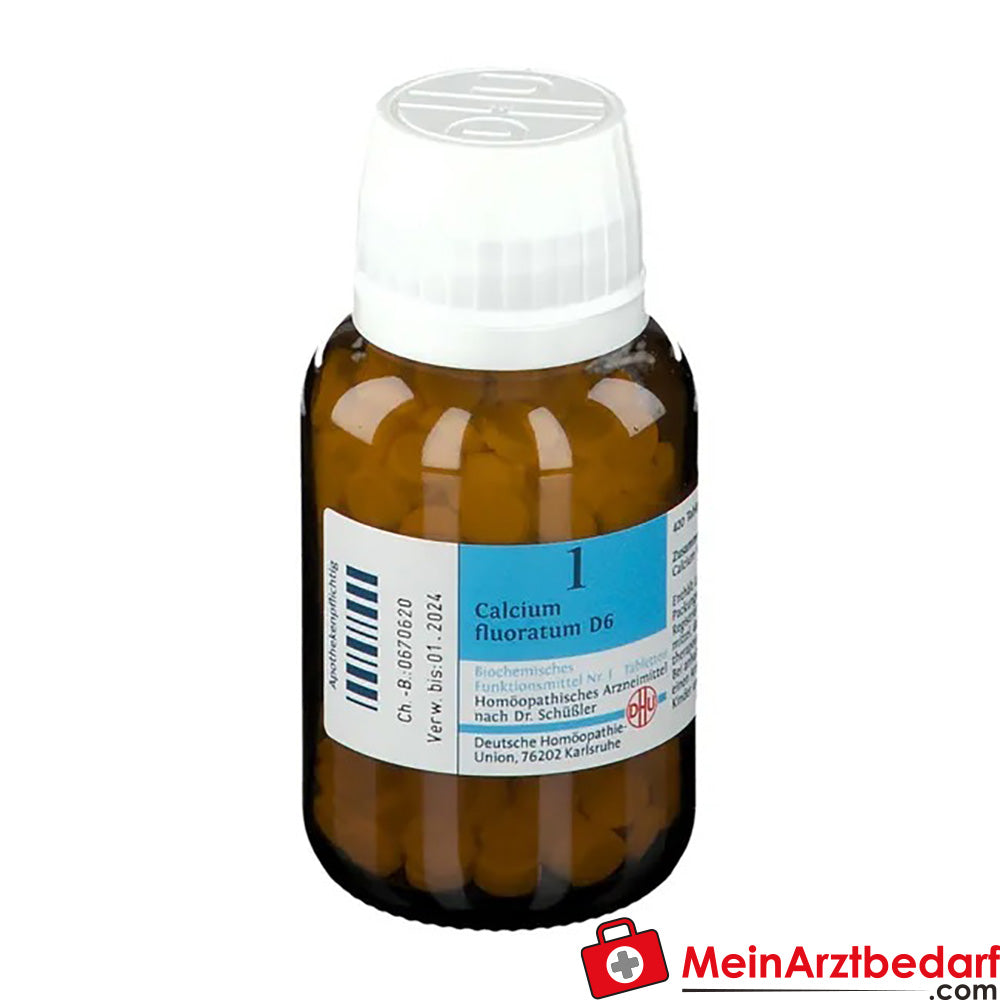 DHU Schuessler sale n. 1 Calcio fluoratum D6 250 mg compresse 80 pezzi