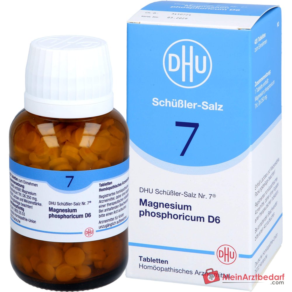 DHU Schuessler zout nr. 7 Magnesium phosphoricum D6 homeopathisch geneesmiddel