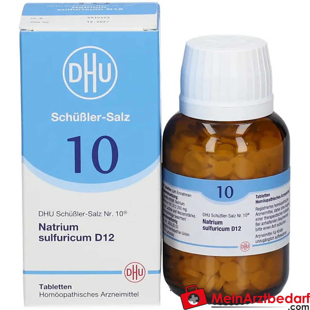 DHU Schüßler-Salz Nr. 10 Natrium sulfuricum D12 Tabletten 250 mg