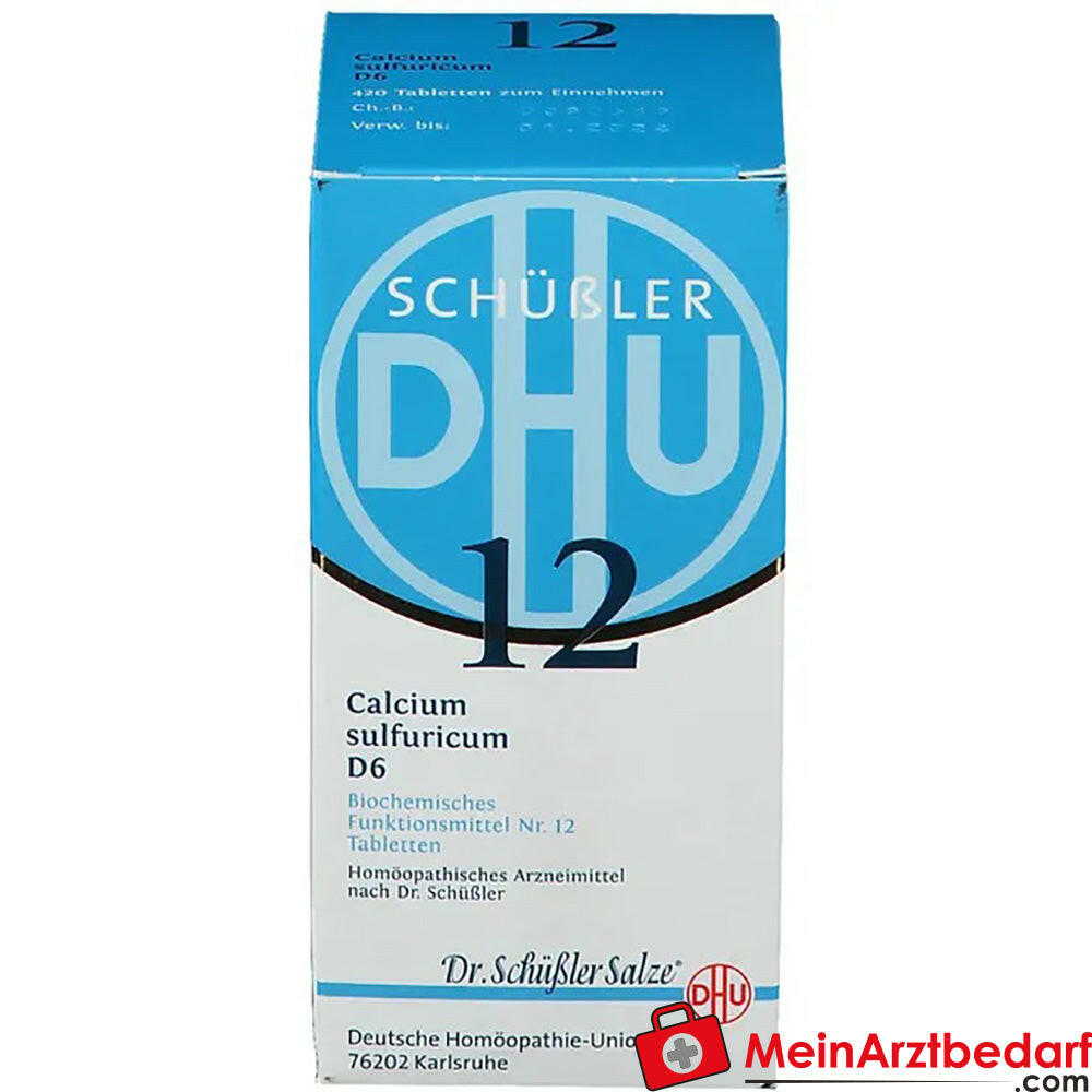 DHU Schüßler-Salz Nr. 12 Calcium sulfuricum D6 Tabletten 100 Stück