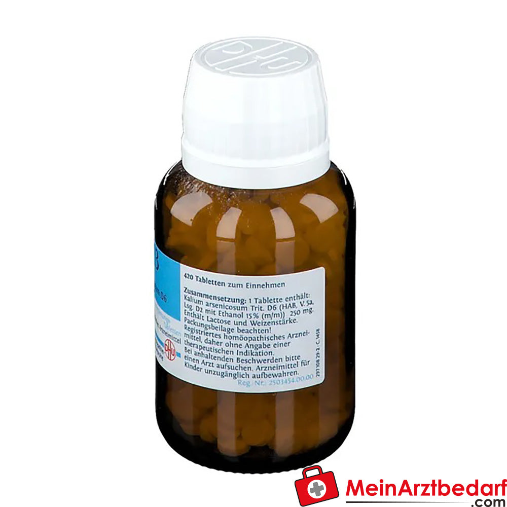 DHU Biochemia 13 Kalium arsenicosum D6 250 mg tabletki