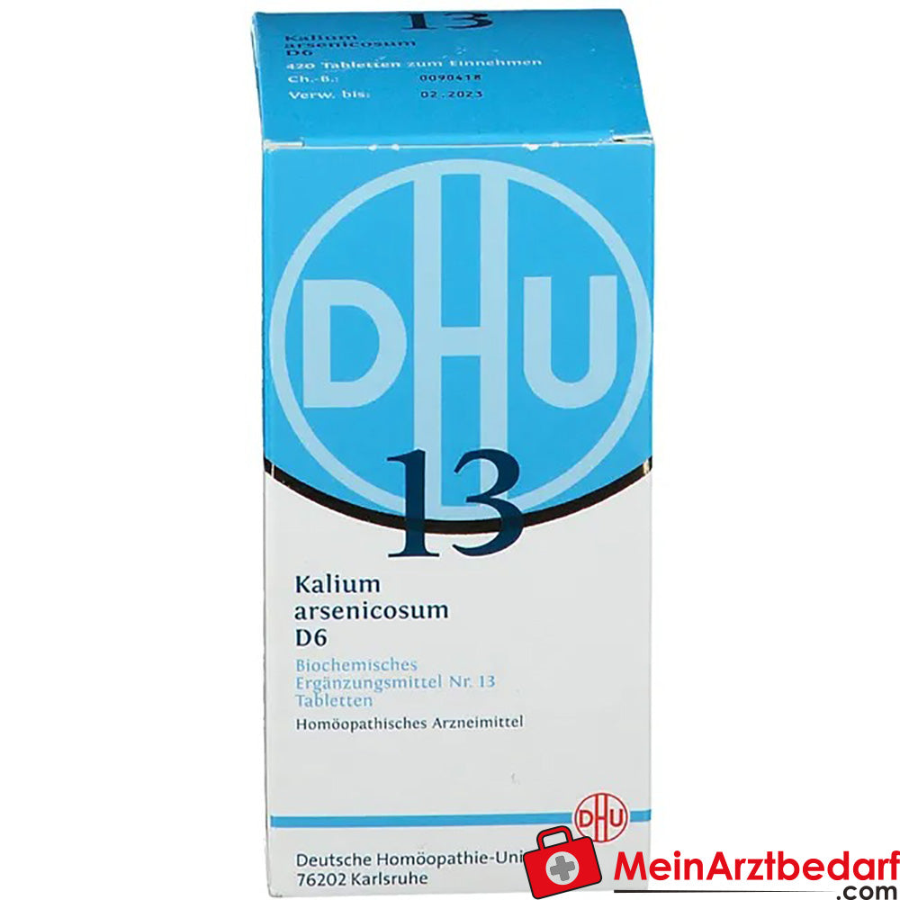 DHU Biochemia 13 Kalium arsenicosum D6 250 mg tabletki