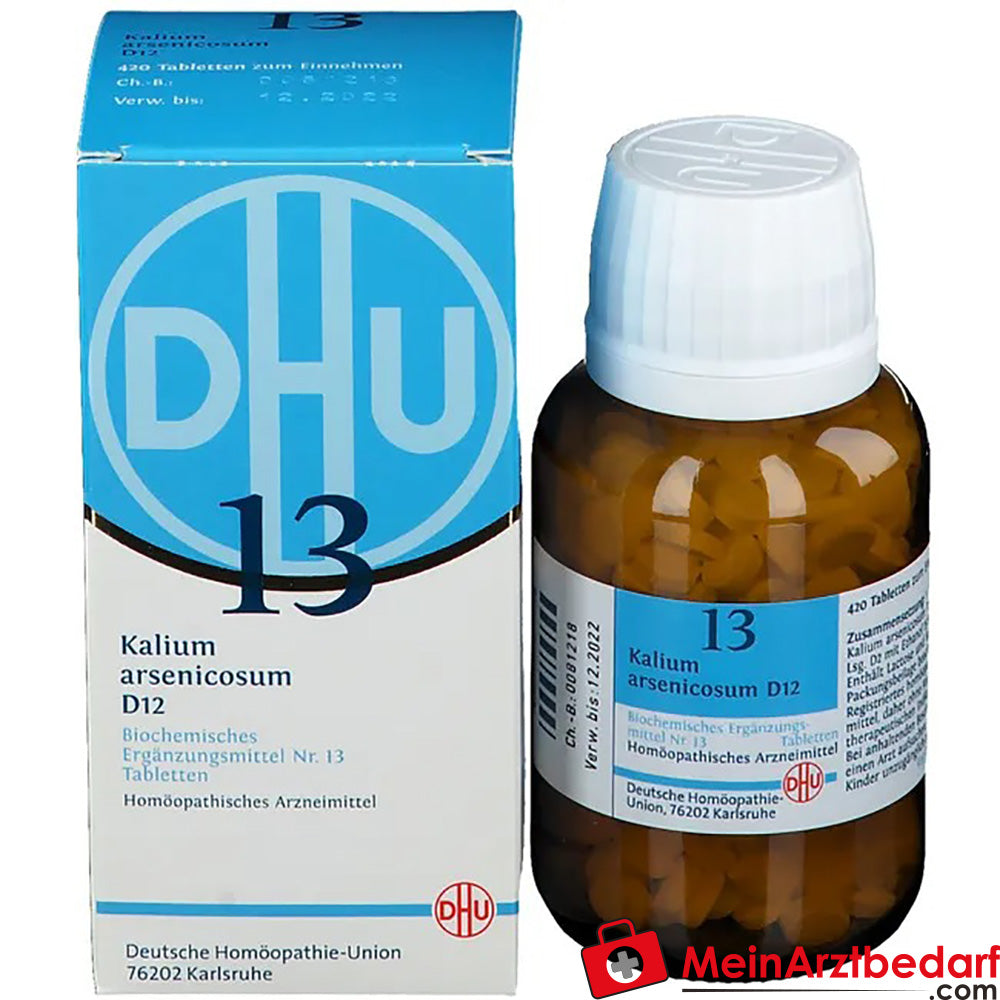 DHU Biochemie 13 Kalium arsenicosum D12.