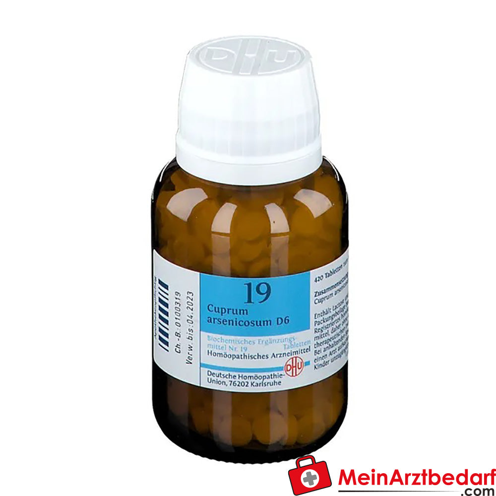 DHU Biochemie 19 Cuprum arsenicosum D6.