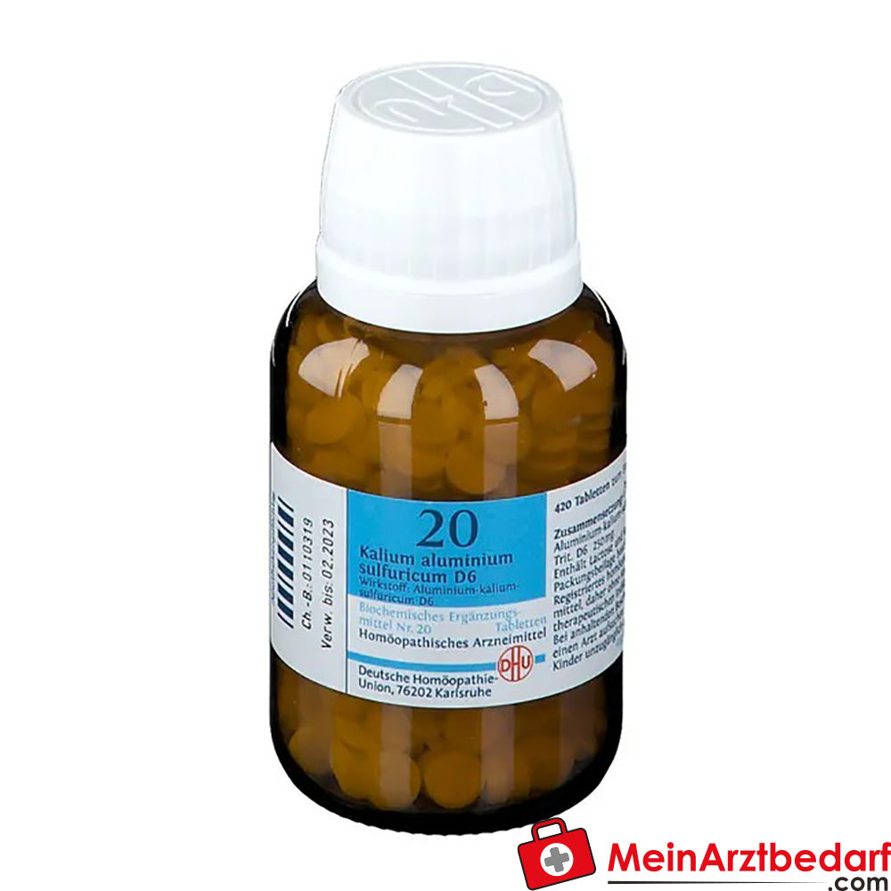 DHU Biochemie 20 Kalium aluminium sulfuricum D6.