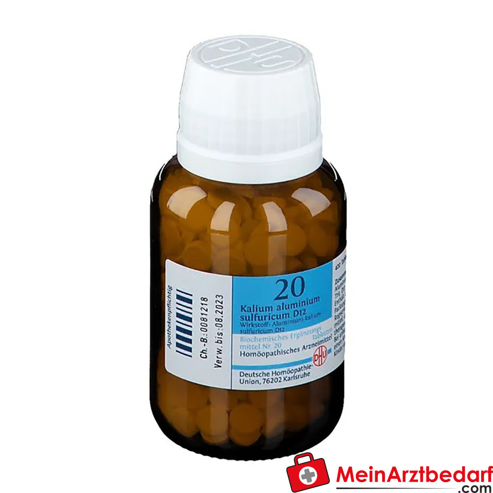 DHU Biochemie 20 Kalium aluminium sulfuricum D12.