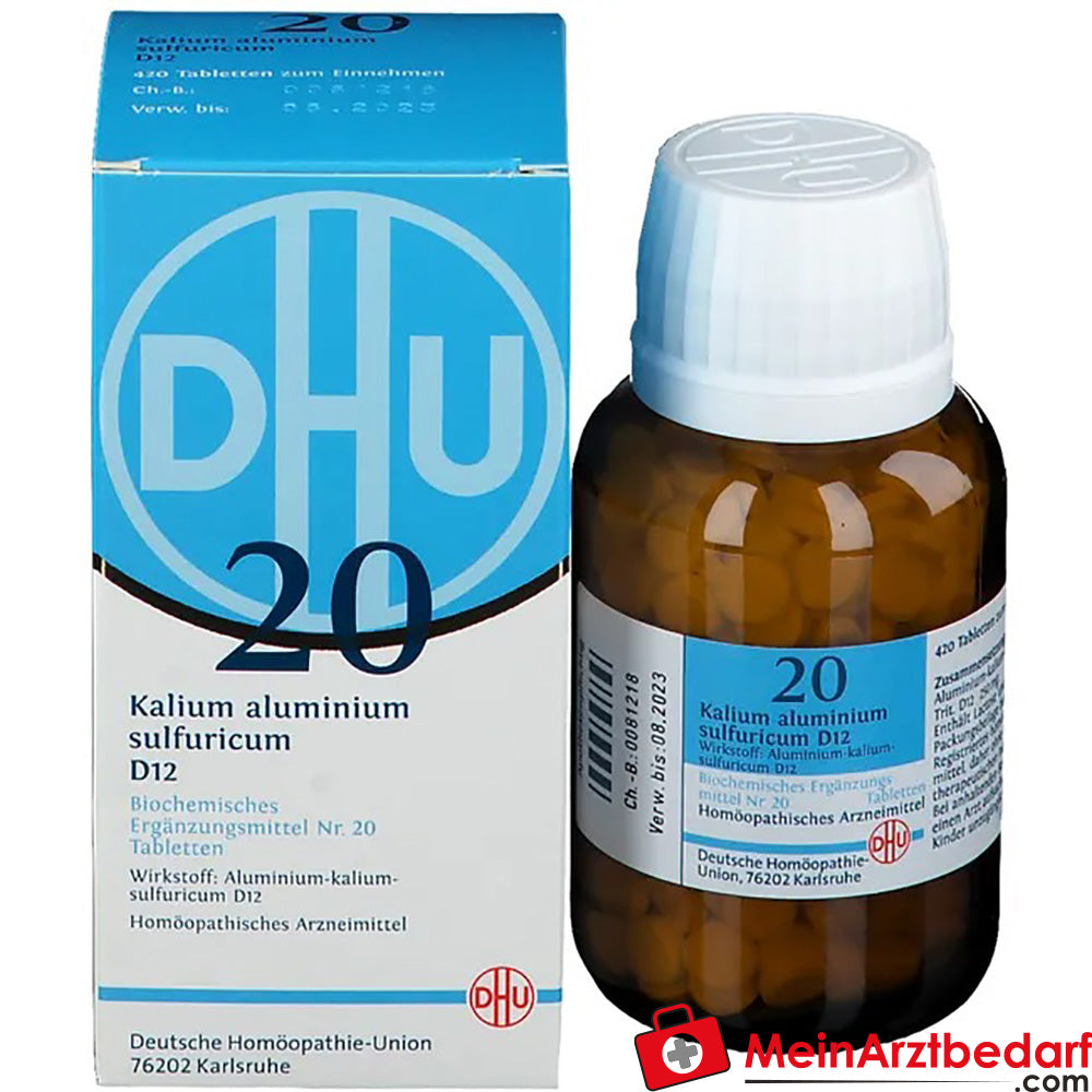 DHU Biochemie 20 Kalium aluminium sulfuricum D12.