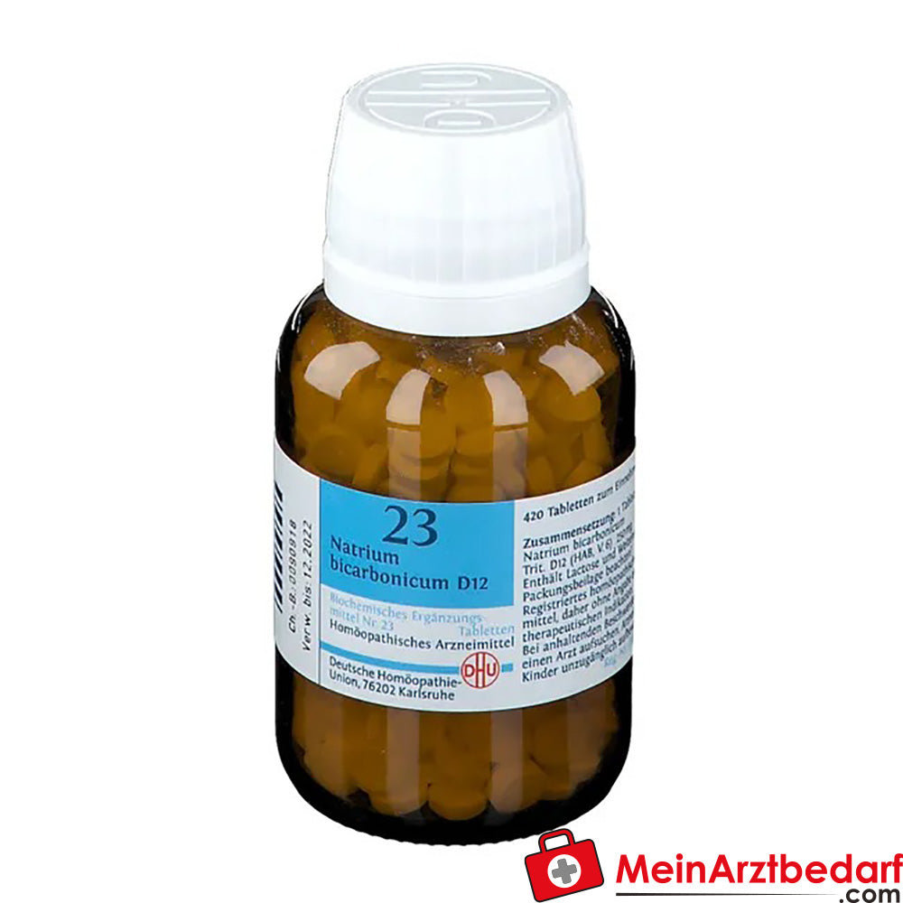 DHU Biochemie 23 Natrium bicarbonicum D12.