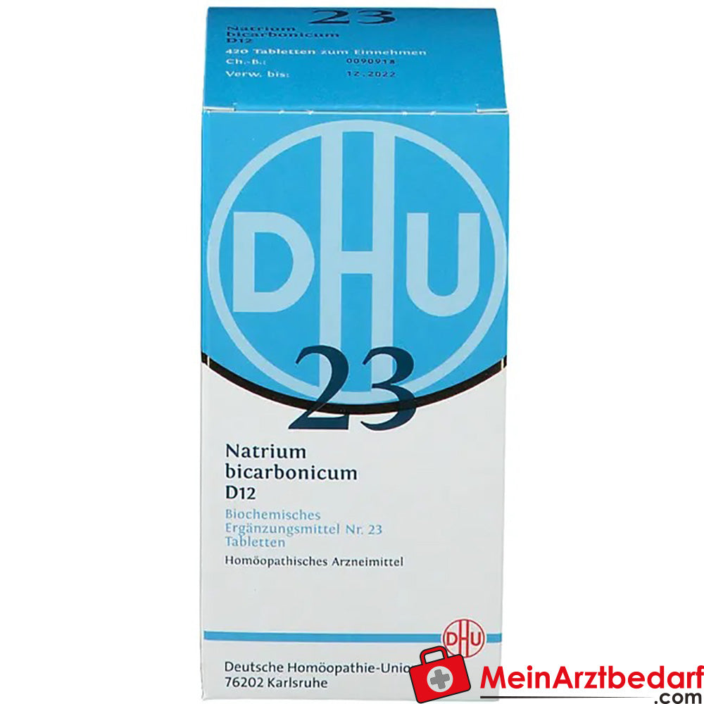 DHU Biochemie 23 Natrium bicarbonicum D12.