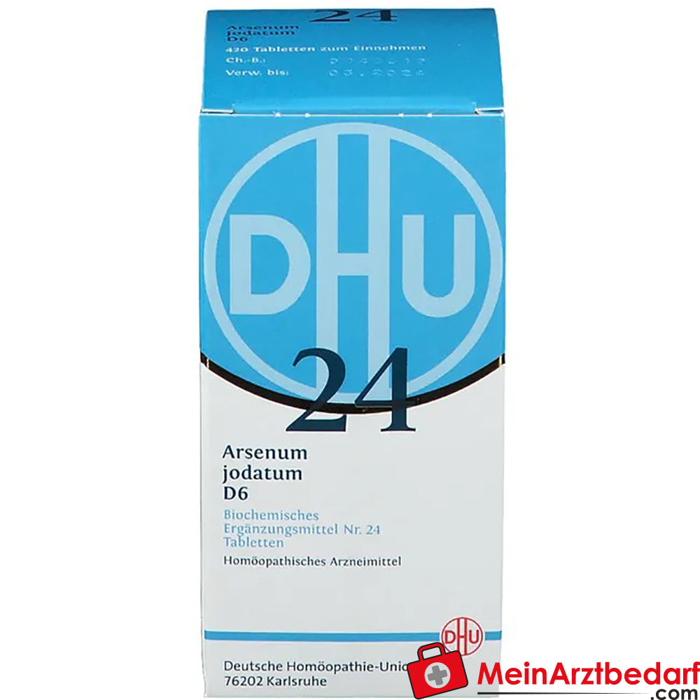 DHU Biochemie 24 Arsenum iodatum D6 250 mg tabletten
