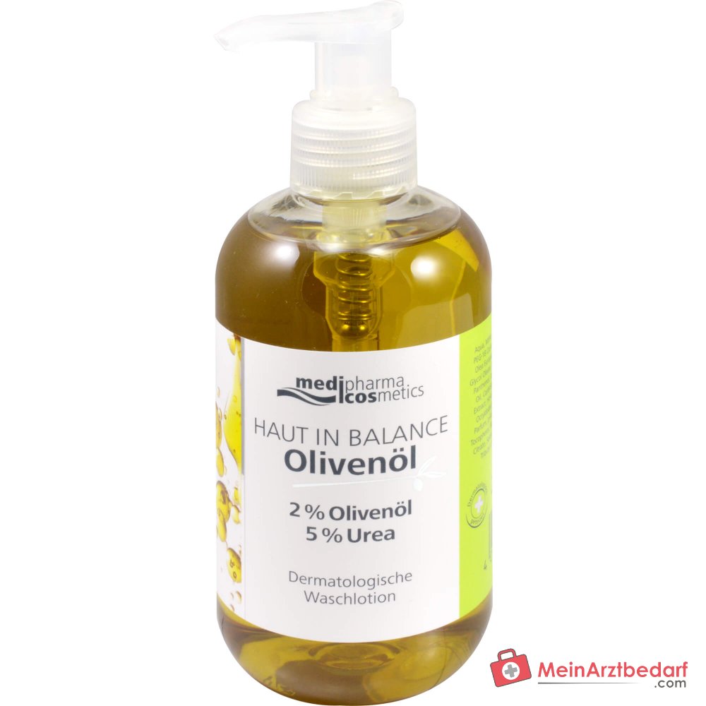 medipharma cosmetics Pelle in equilibrio Olio d'oliva Lozione lavante dermatologica, 250 ml