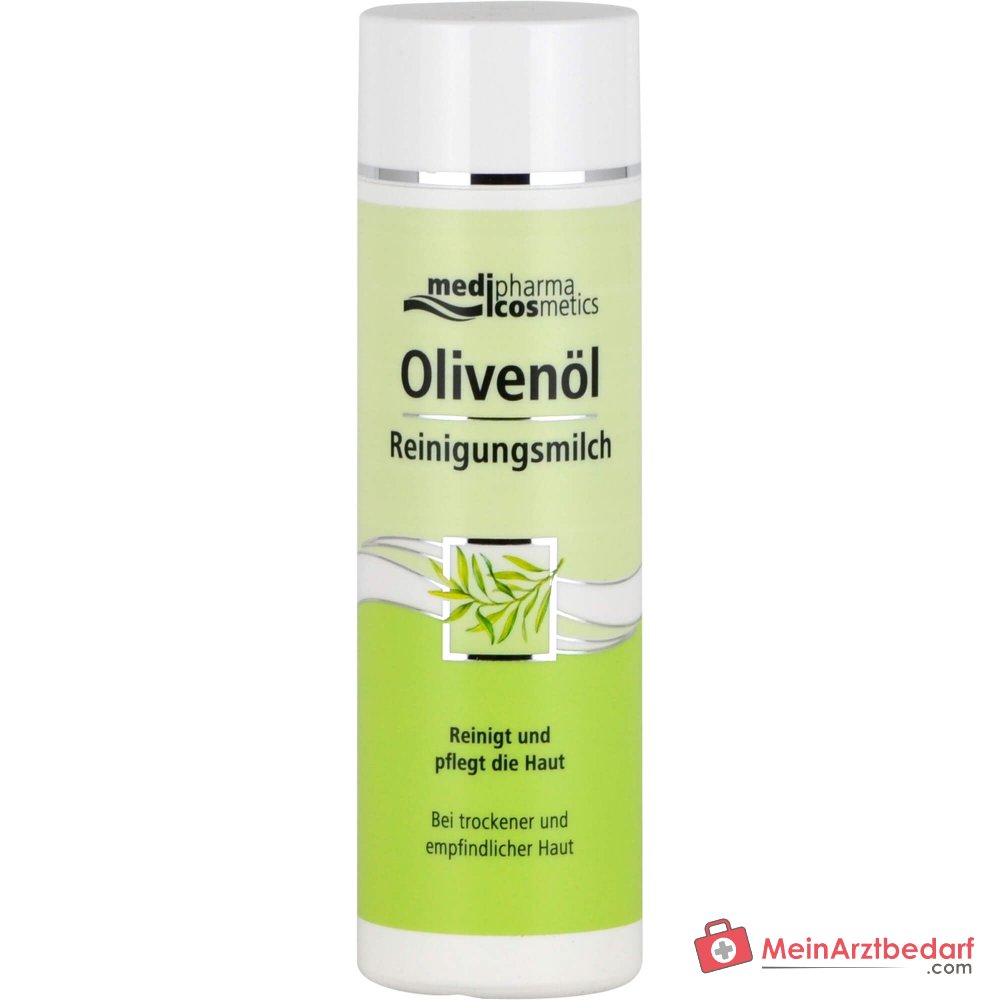 medipharma cosmetics Latte detergente con olio d'oliva, 200 ml