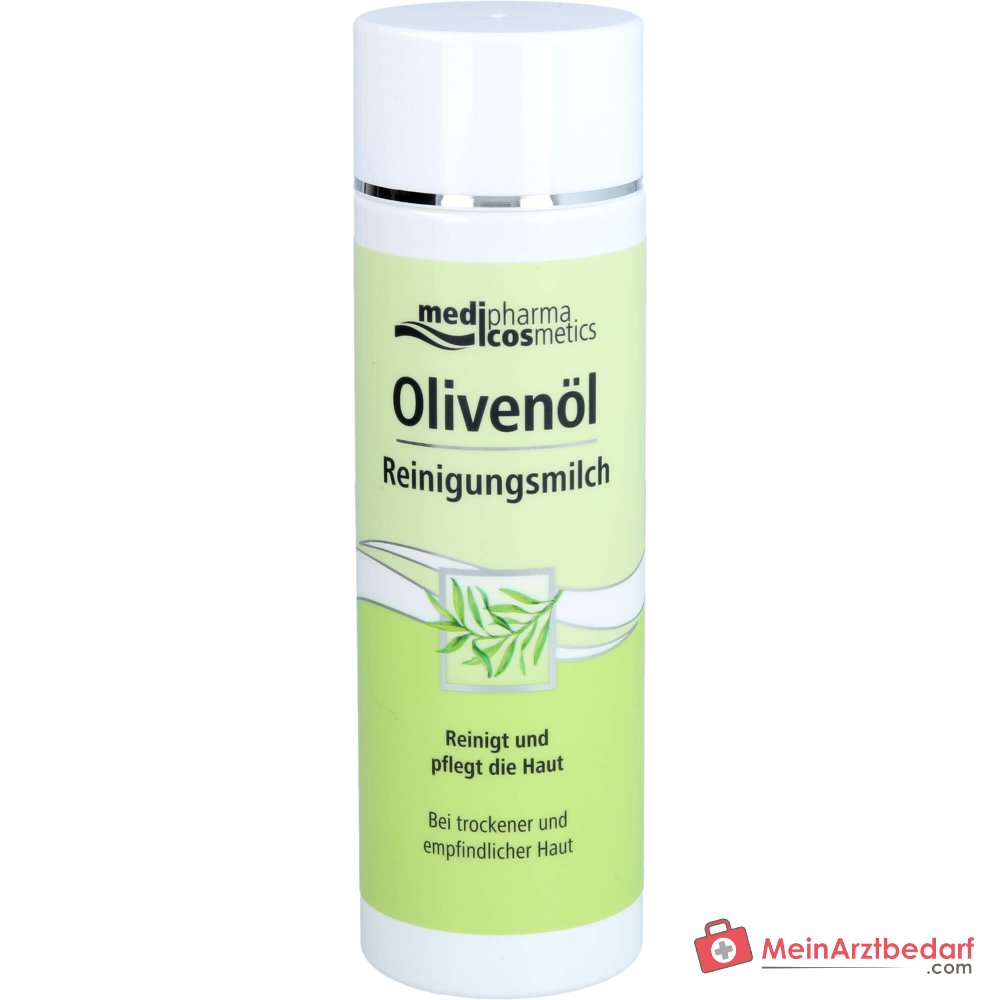 medipharma cosmetics Latte detergente con olio d'oliva, 200 ml