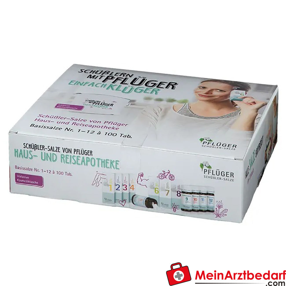 Kennenlern-Set Haus/Reiseapotheke Pflüger Nr. 1 - 12 Tabletten.