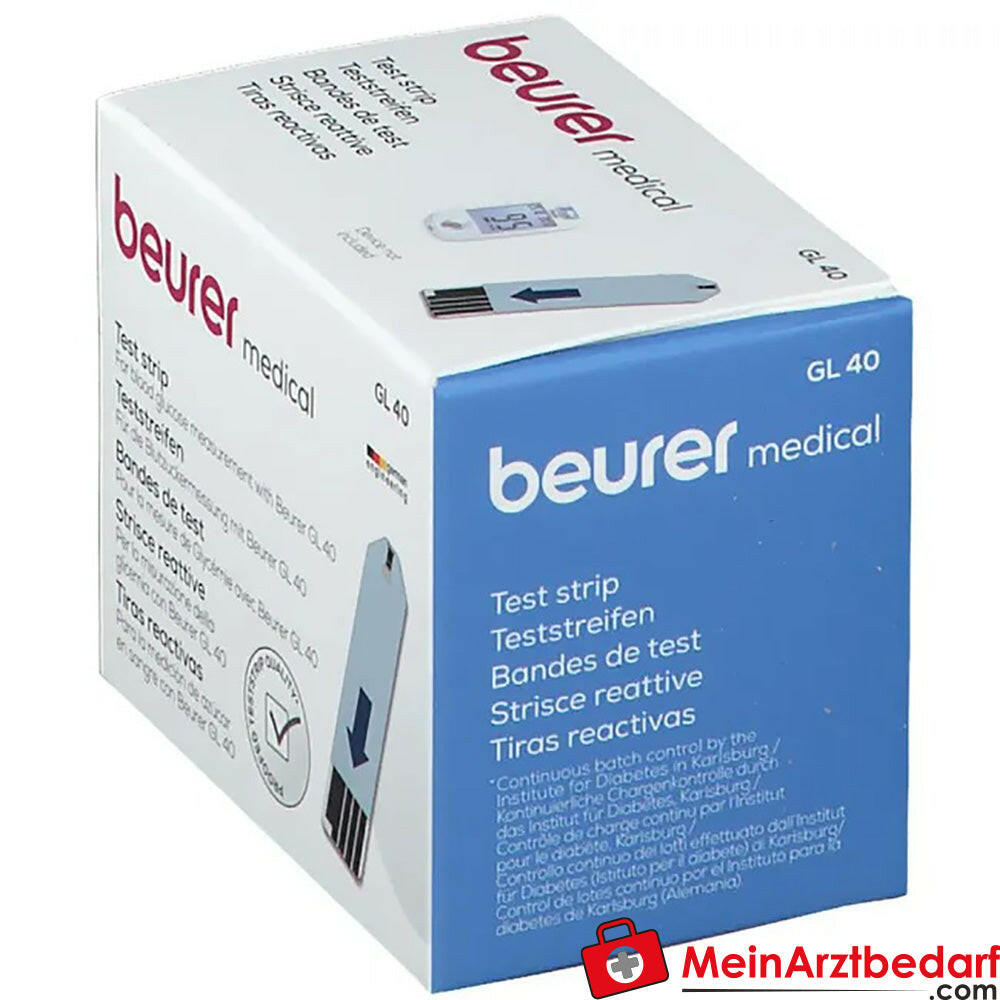 beurer Blutzucker-Teststreifen GL40, 50 St..