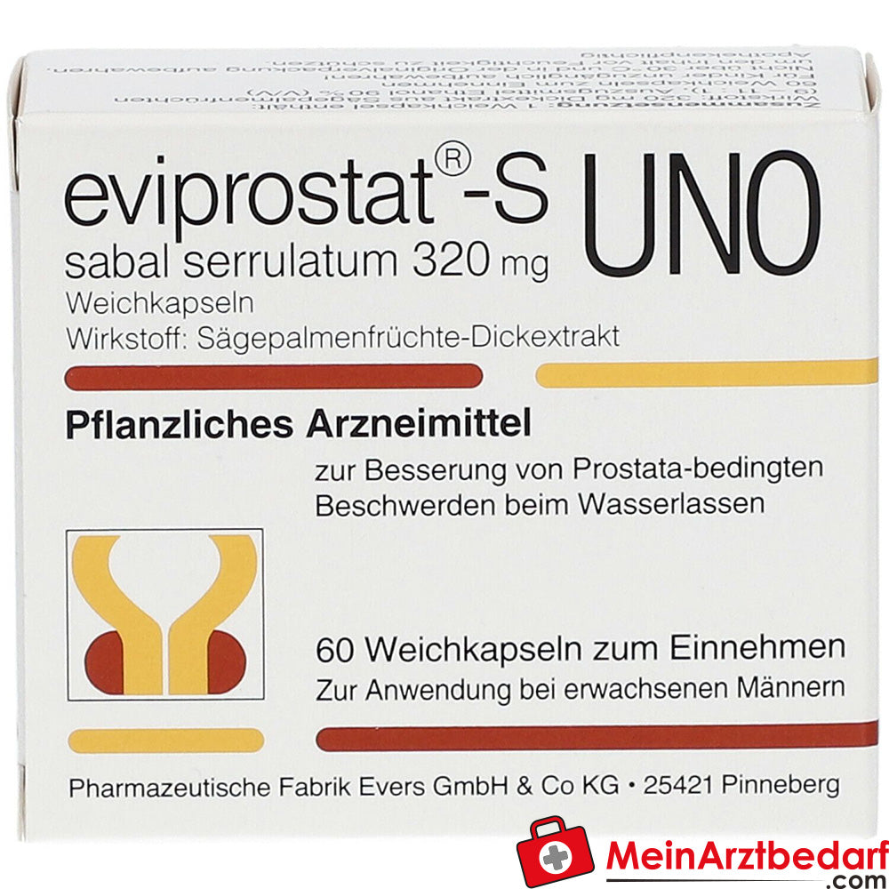Eviprostat®-S sabal serrulatum 320 mg uno Kapseln.