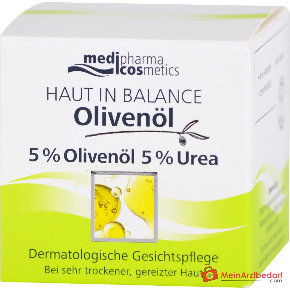 medipharma cosmetics Huid in Balans Olijfolie Dermatologische Gezichtsverzorgingscrème, 50 ml
