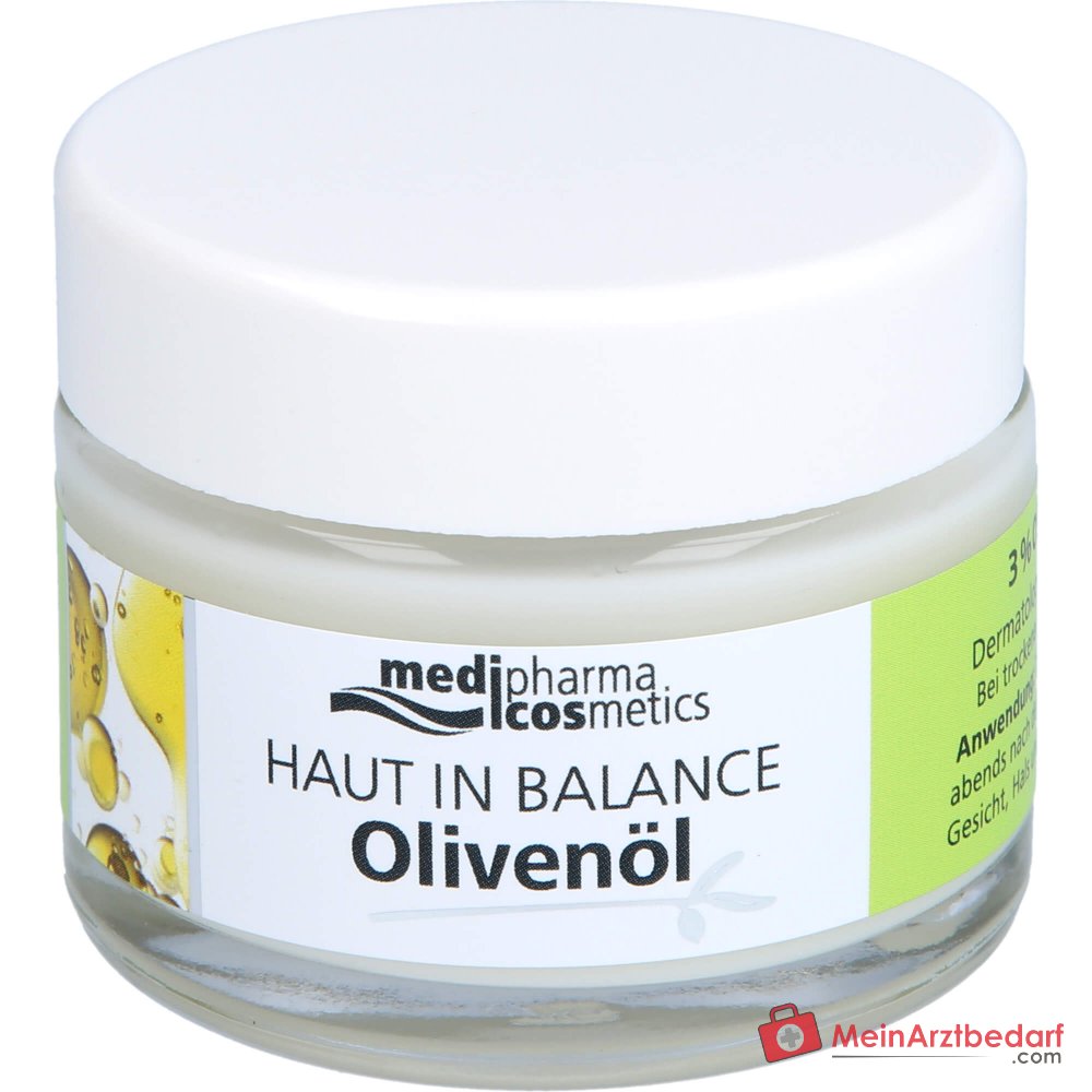 medipharma cosmetics Haut in Balance Olivenöl Feuchtigkeitspflege Creme, 50 ml