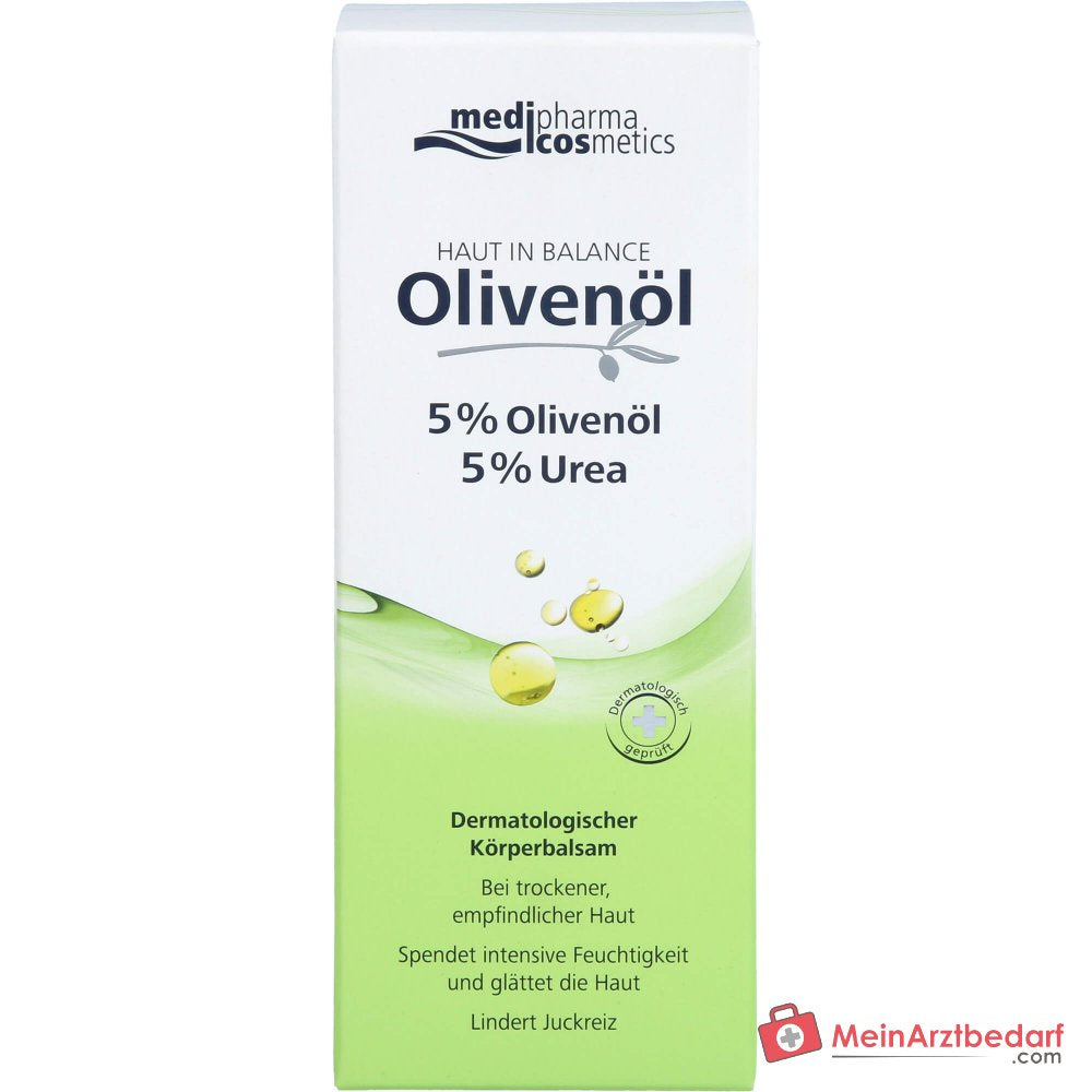 medipharma cosmetics Pelle in Equilibrio Olio di Oliva Balsamo corpo dermatologico, 200 ml