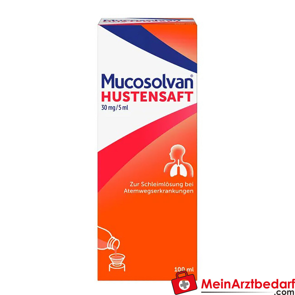 Mucosolvan Hustensaft 30mg/5ml.