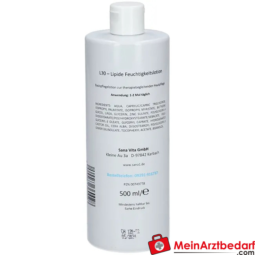 Sana Vita® L30 Lipide Feuchtigkeitslotion, 500ml.