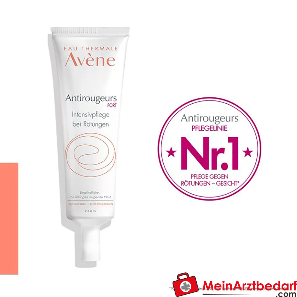 Avène Antirougeurs Fort Intensivpflege Creme - reduziert Rötungen sichtbar, 30ml.
