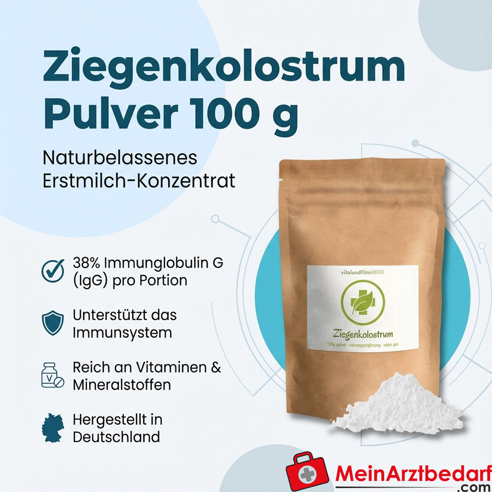 Geitenbiest 38% IgG poeder 100 g