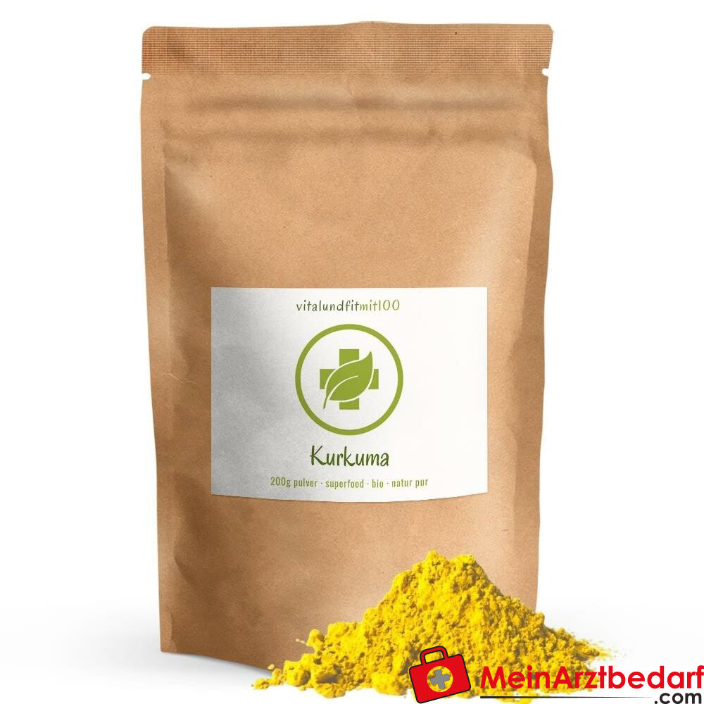 Bio Kurkuma Pulver 200 g.