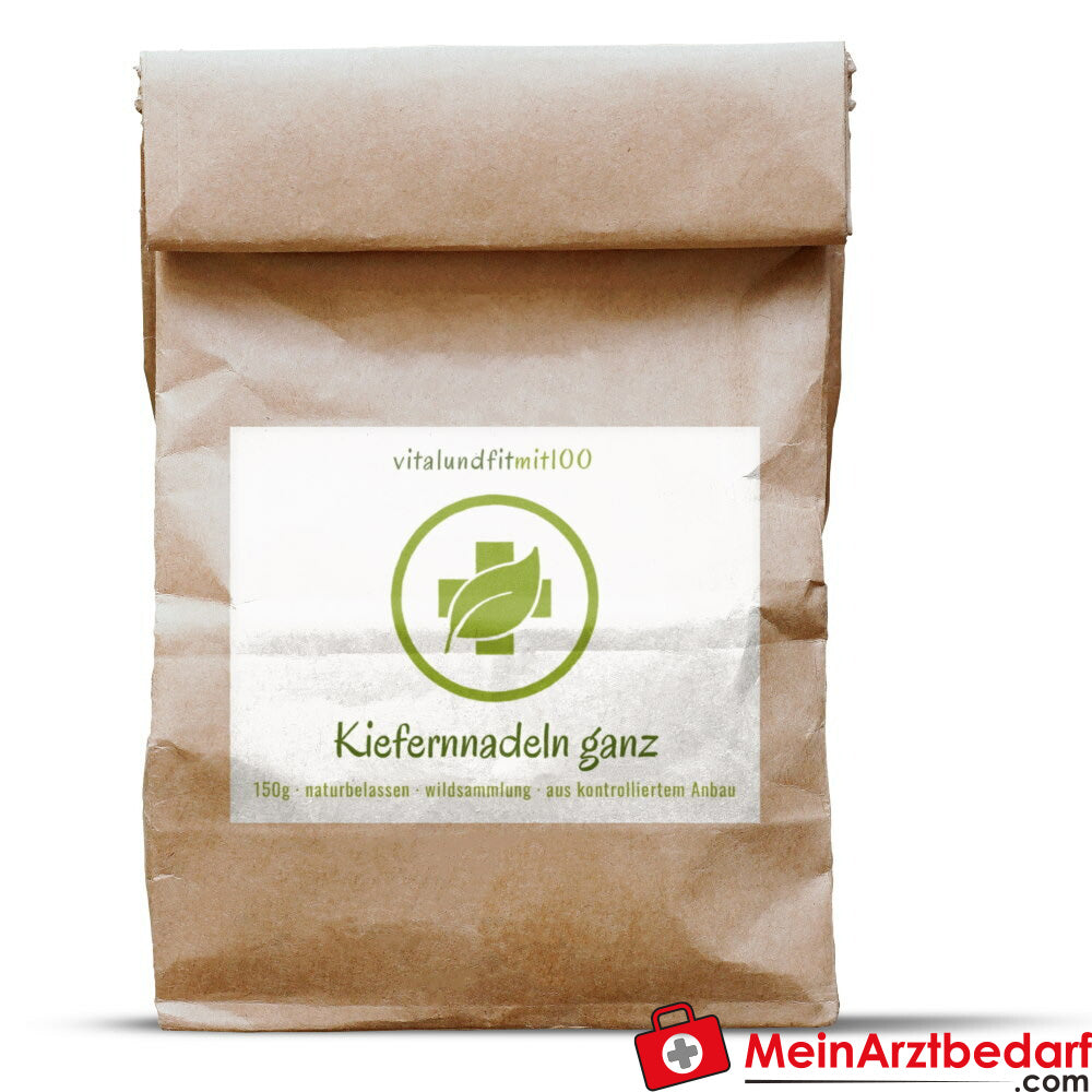 Kiefernnadeln aus Wildsammlung, ganz 150 g.