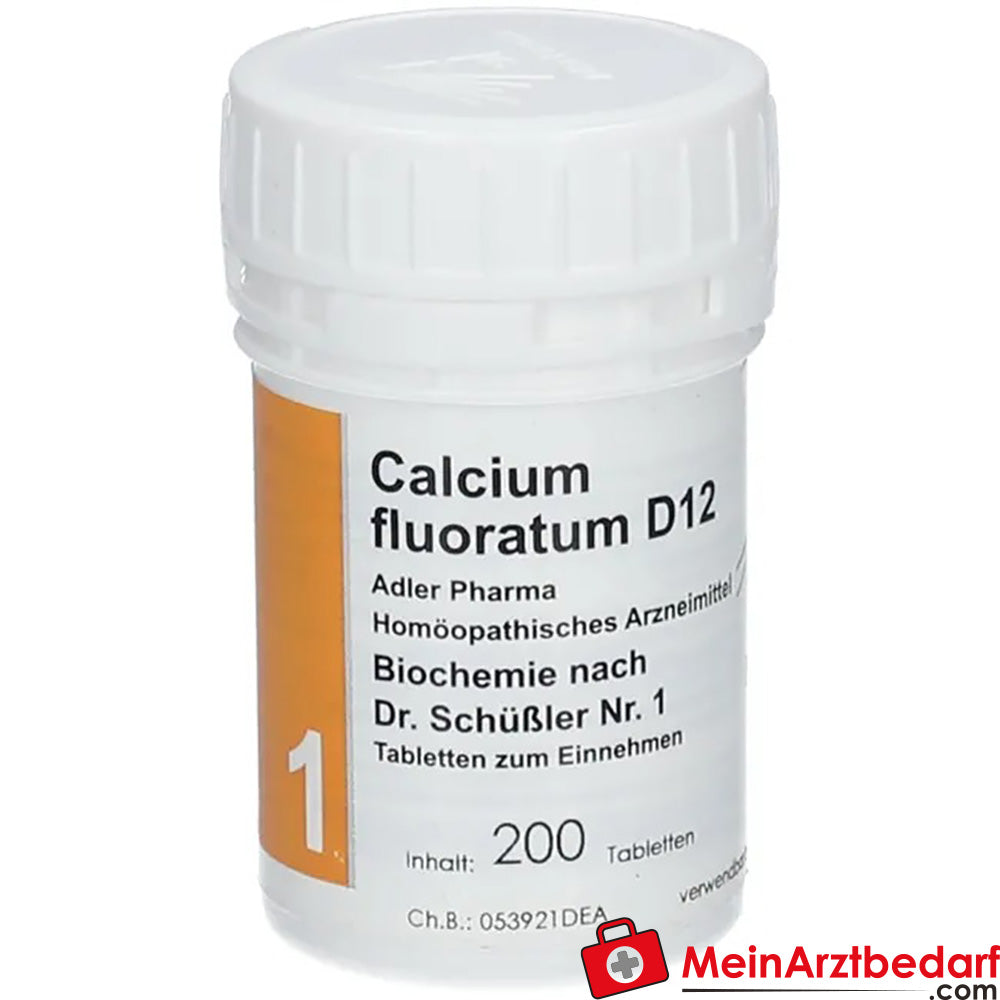 Adler Pharma Calcium fluoratum D12 Biochemie nach Dr. Schüßler Nr. 1.