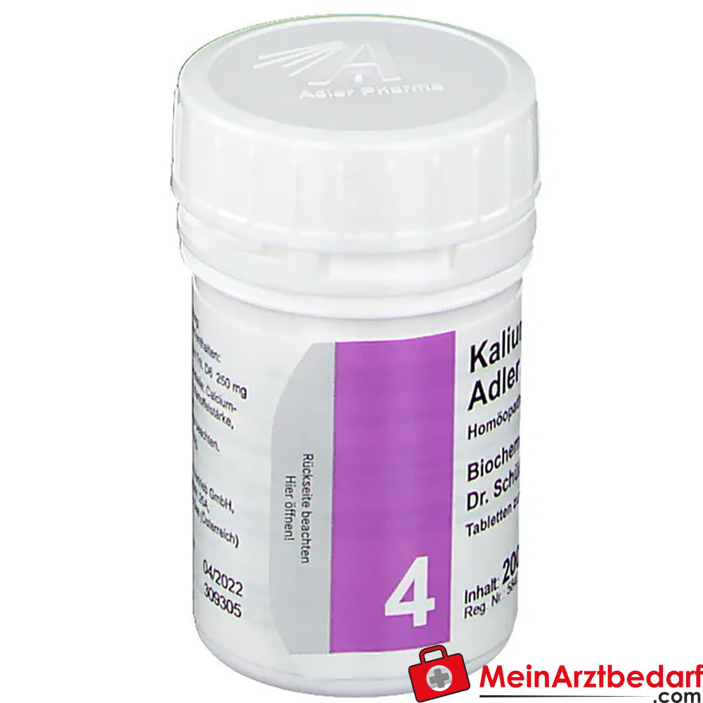 Adler Pharma Kalium chloratum D6 Biochemie nach Dr. Schüßler Nr. 4.