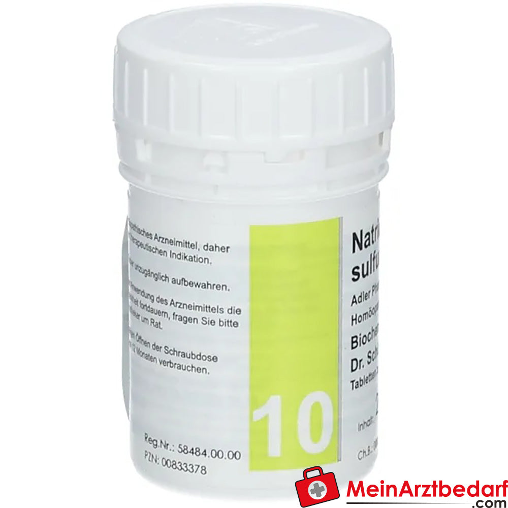 Adler Pharma Natrium sulfuricum D6 Biochemie nach Dr. Schüßler Nr. 10.