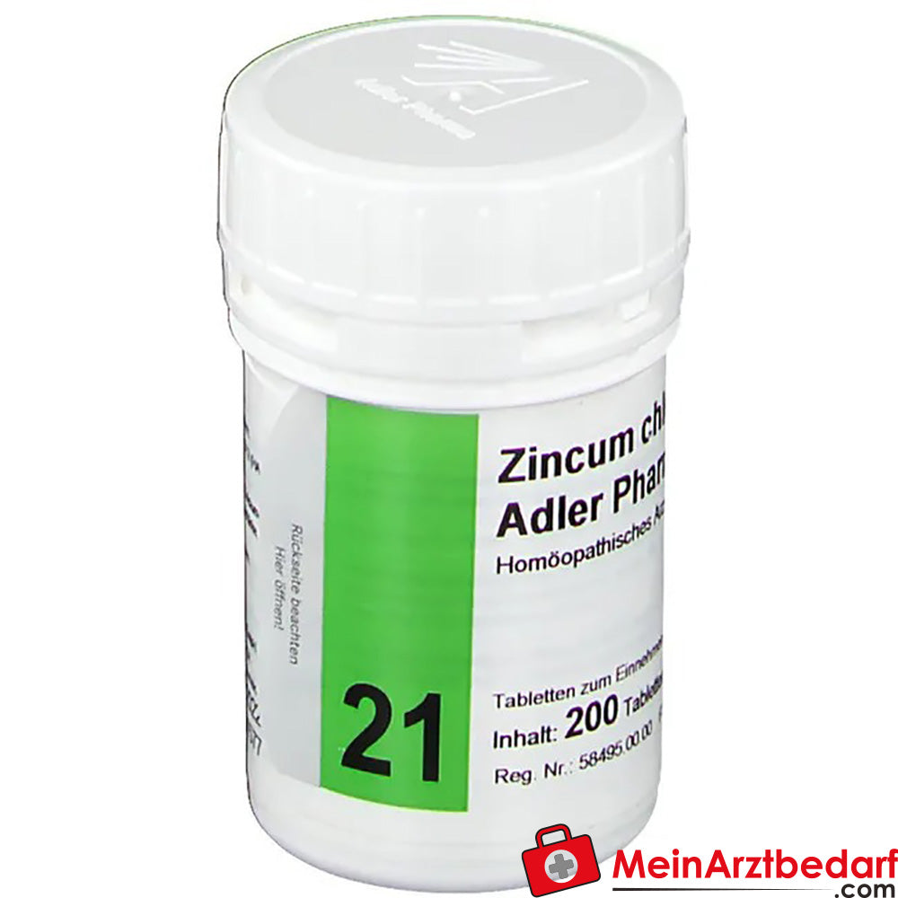 Adler Pharma Zincum chloratum D12 Biochemie nach Dr. Schüßler Nr. 21.