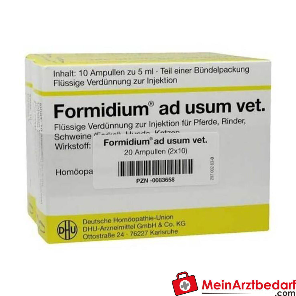 Formidium para uso veterinario 2 x 10x5 ml